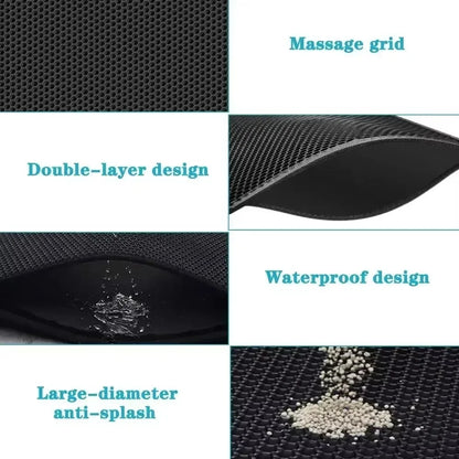 Large Cat Litter Mat Double Layer