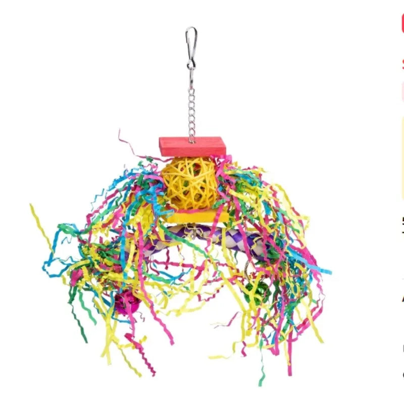 1PC Parrot Toy Biting Toy