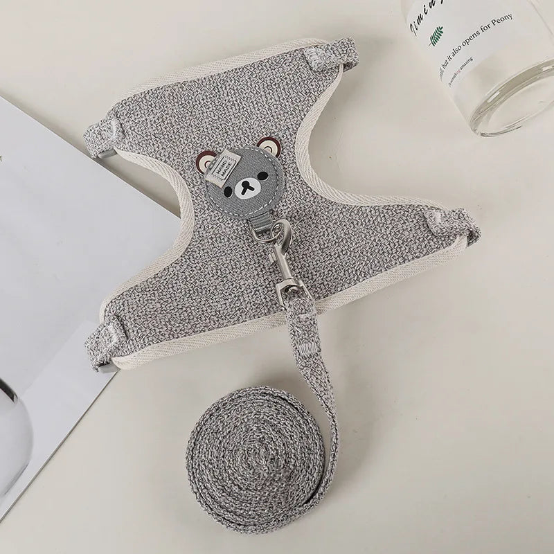 Newest Cute Rabbit Harness and Leash Set
