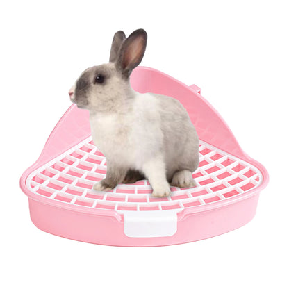 Rabbit Litter Tray Toilet Animal Potty Trainer