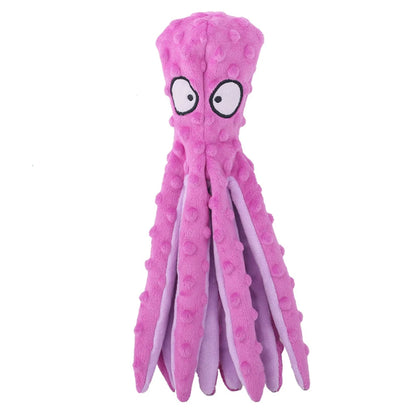 1PC Pet plush toys cartoon stamps