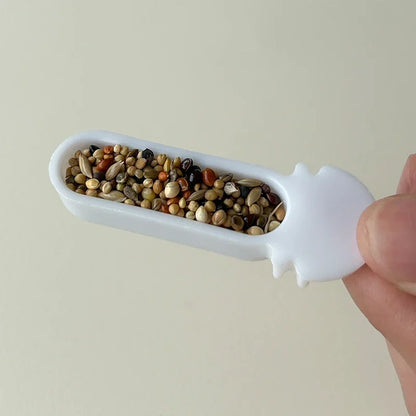 Small Bird Plastic Food Cup Convenient Feeder