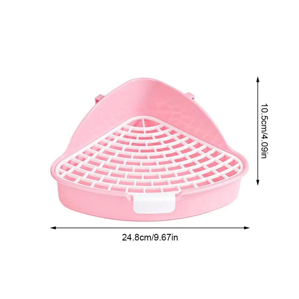 Rabbit Litter Tray Toilet Animal Potty Trainer