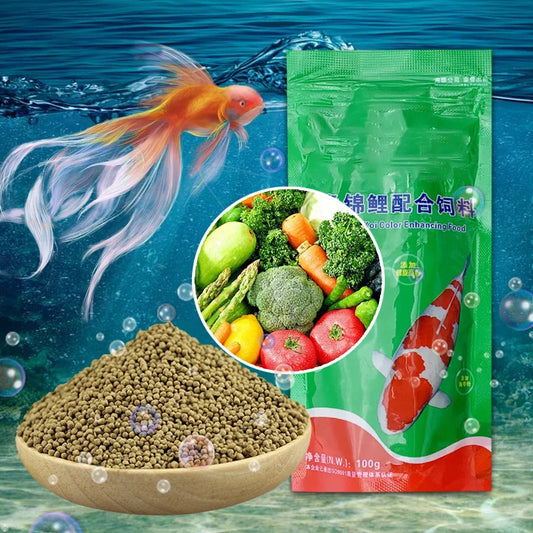 100g Tropical Ornamental Fish Food