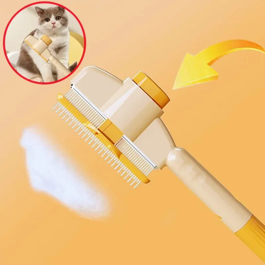 Dog Comb Pet Hair Remover One Button
